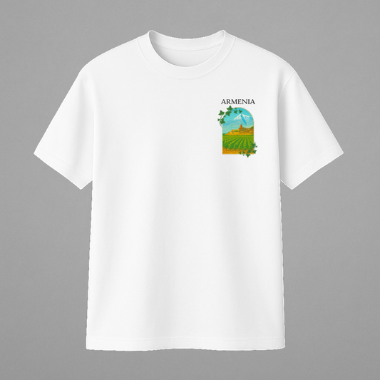 T-shirt Oversize Blanc ARMENIA