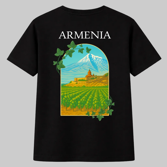 T-shirt Oversize Noir ARMENIA